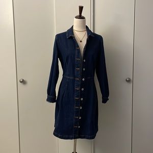 Mango Dark Denim Jacket